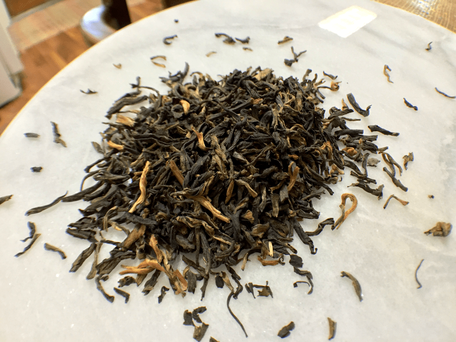 <a rel="license" href="http://creativecommons.org/licenses/by-sa/4.0/"><img alt="Creative Commons License" style="border-width:0" src="https://i.creativecommons.org/l/by-sa/4.0/88x31.png" /></a><br /><span xmlns:dct="http://purl.org/dc/terms/" href="http://purl.org/dc/dcmitype/StillImage" property="dct:title" rel="dct:type">Ying Ming Yunnan Extra Fancy (By the Pound): loose leaf</span> by <a xmlns:cc="http://creativecommons.org/ns#" href="http://parting.gifts" property="cc:attributionName" rel="cc:attributionURL">Jocilyn Mors</a> is licensed under a <a rel="license" href="http://creativecommons.org/licenses/by-sa/4.0/">Creative Commons Attribution-ShareAlike 4.0 International License</a>.