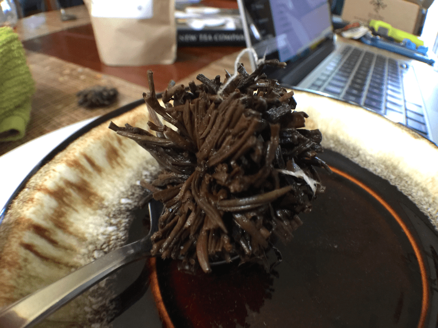 Black Peony (Art of Tea): spent by Jocilyn Mors is licensed under a Creative Commons Attribution-ShareAlike 4.0 International License.