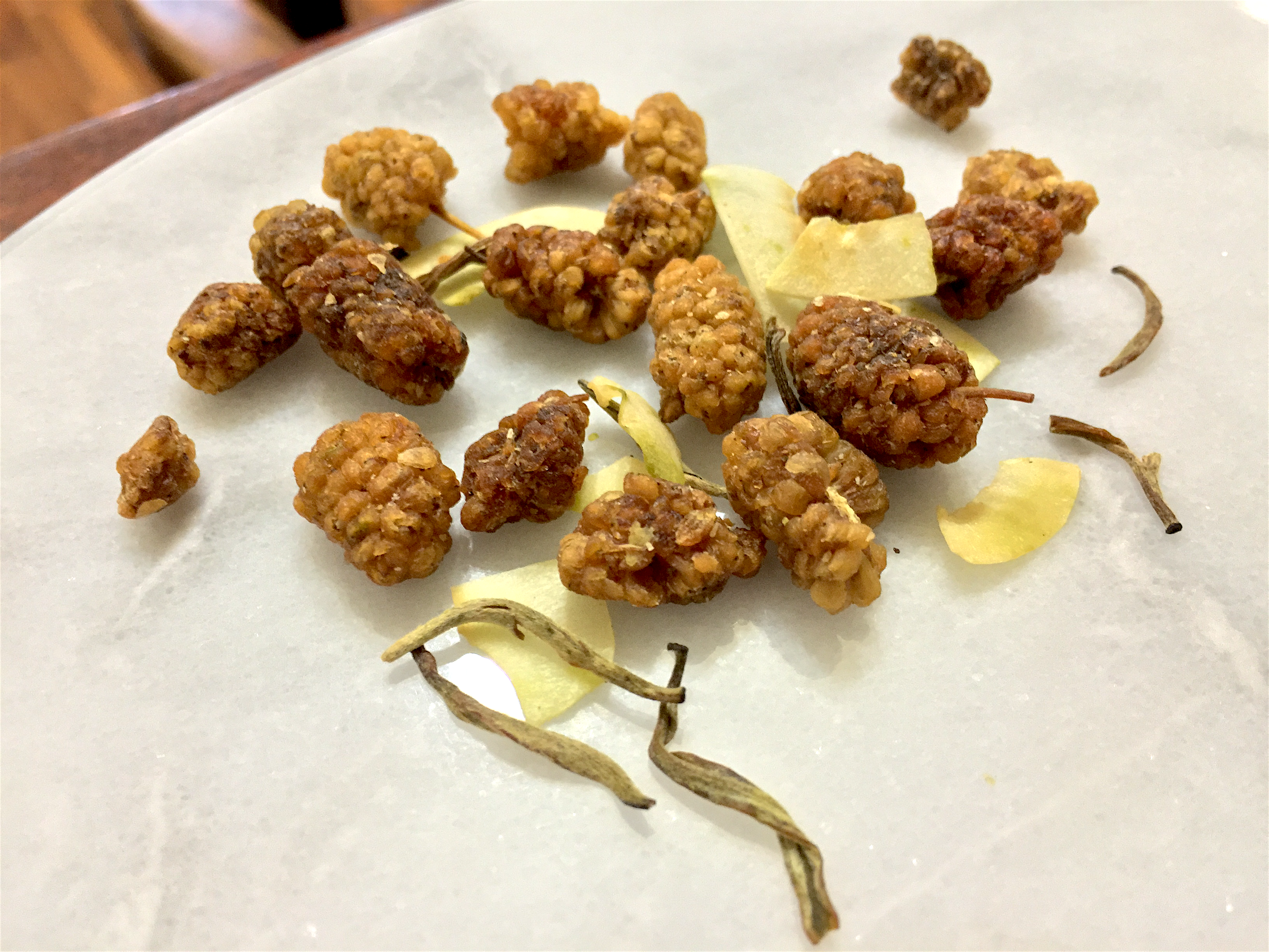 Gold Rush (DavidsTea) ~ loose leaf by Jocilyn Mors is licensed under a Creative Commons Attribution-ShareAlike 4.0 International License.