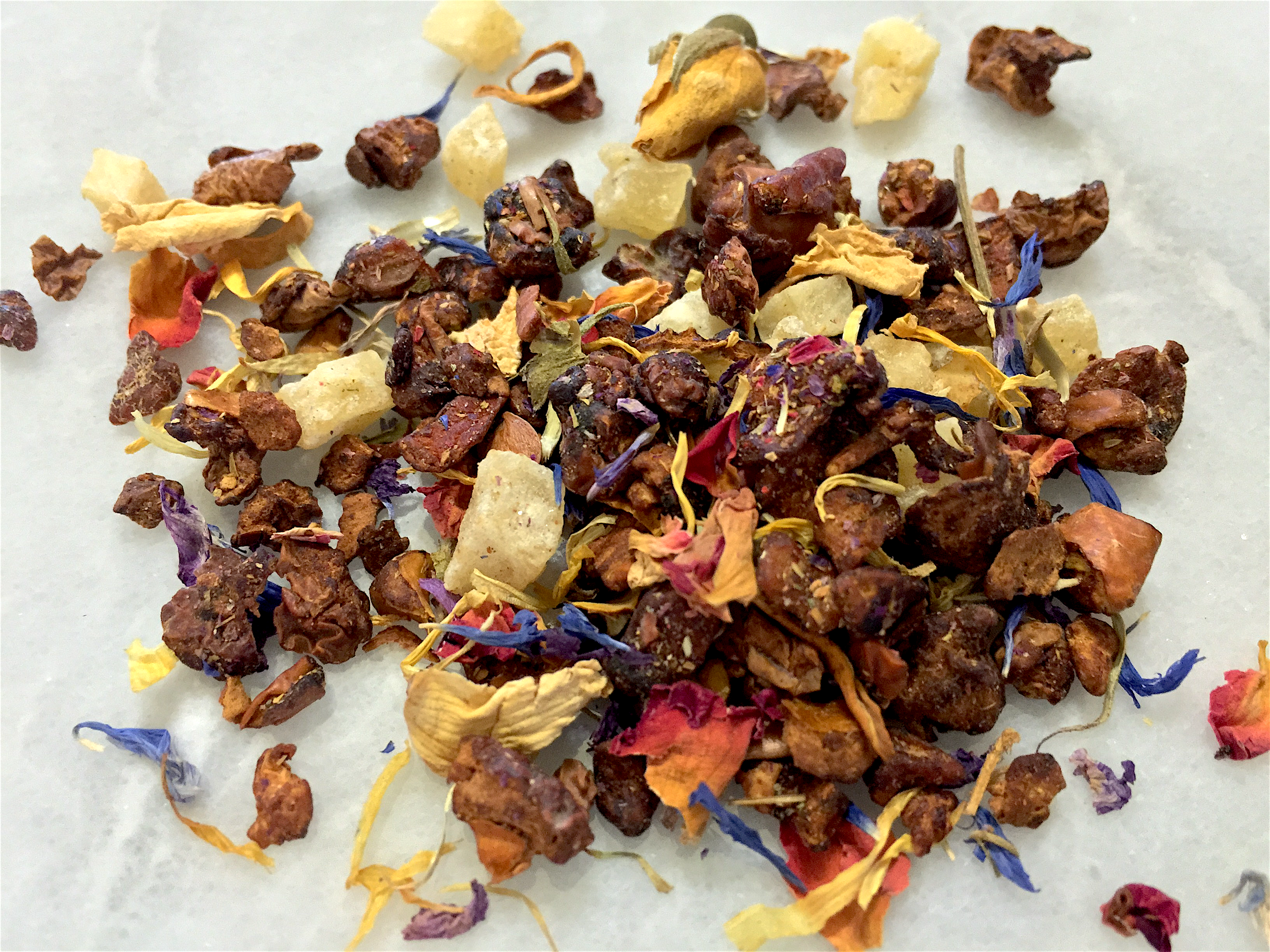 Pineapple Kona Pop (TeaVana) ~ loose leaf by Jocilyn Mors is licensed under a Creative Commons Attribution-ShareAlike 4.0 International License.