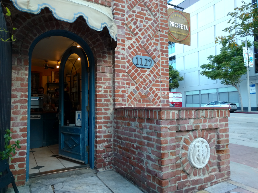 Tea Excursion: Los Angeles ~ Espresso Profeta by Jocilyn Mors is licensed under a Creative Commons Attribution-ShareAlike 4.0 International License.