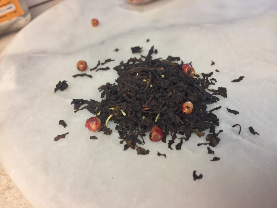 Image of Sakurambo (Lupicia) ~ loose leaf by Jocilyn Mors is licensed under a Creative Commons Attribution-NonCommercial-ShareAlike 4.0 International License.