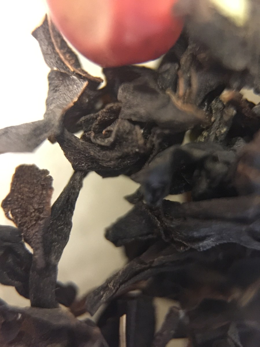 Image of Sakurambo (Lupicia) ~ loose leaf Macro 21x by Jocilyn Mors is licensed under a Creative Commons Attribution-NonCommercial-ShareAlike 4.0 International License.  