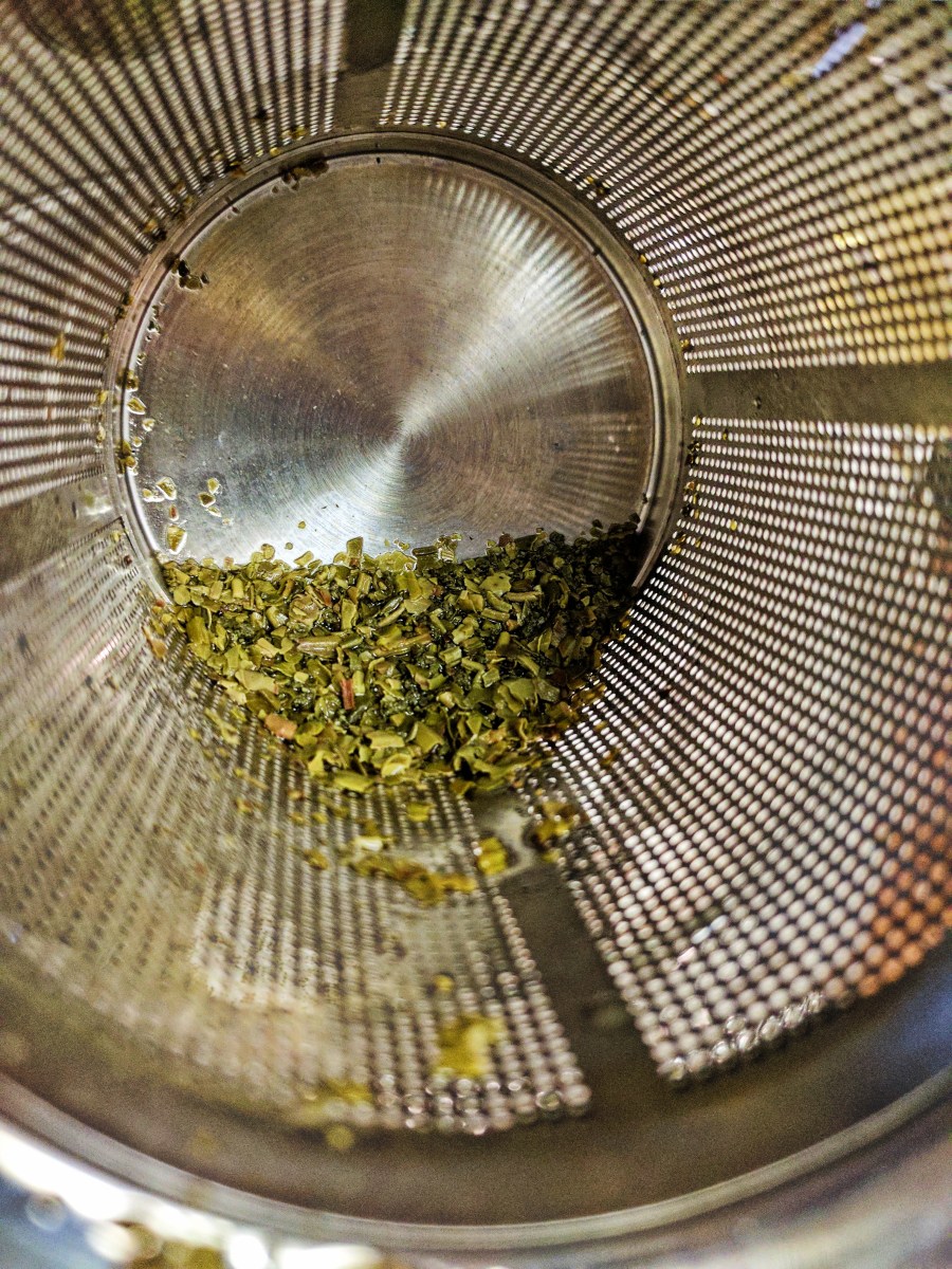 Photograph of Orange Blossom (Republic of Tea) ~ spent by Jocilyn Mors is licensed under a Creative Commons Attribution-NonCommercial-ShareAlike 4.0 International License.